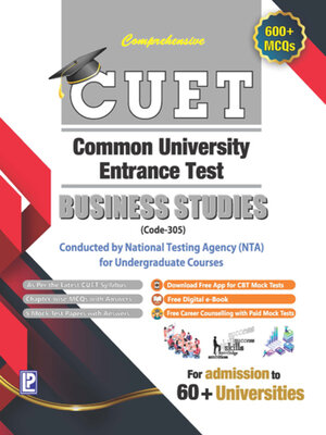 cover image of Golden CUET Business Studies Code-305